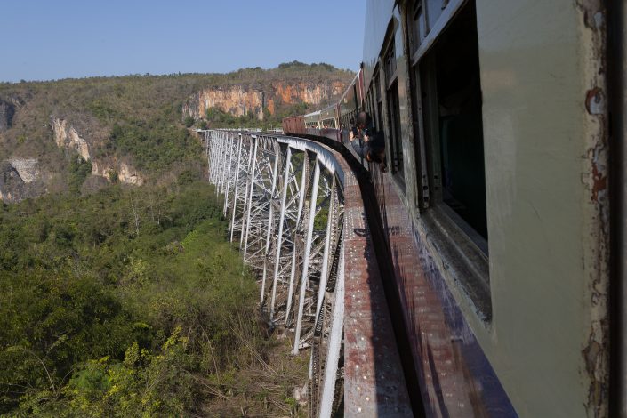 Goteik viaduct, Shan State, Myanmar
